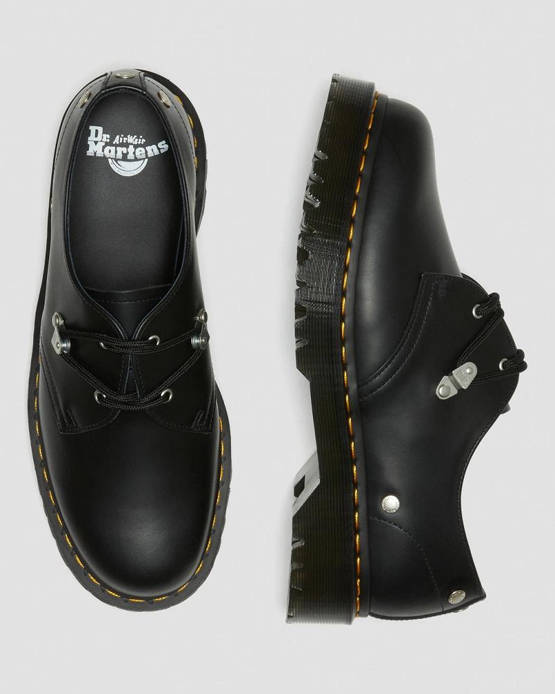 Dr Martens 1461 Bex Stud Leren Oxford Schoenen Heren Zwart | NL 226XYU